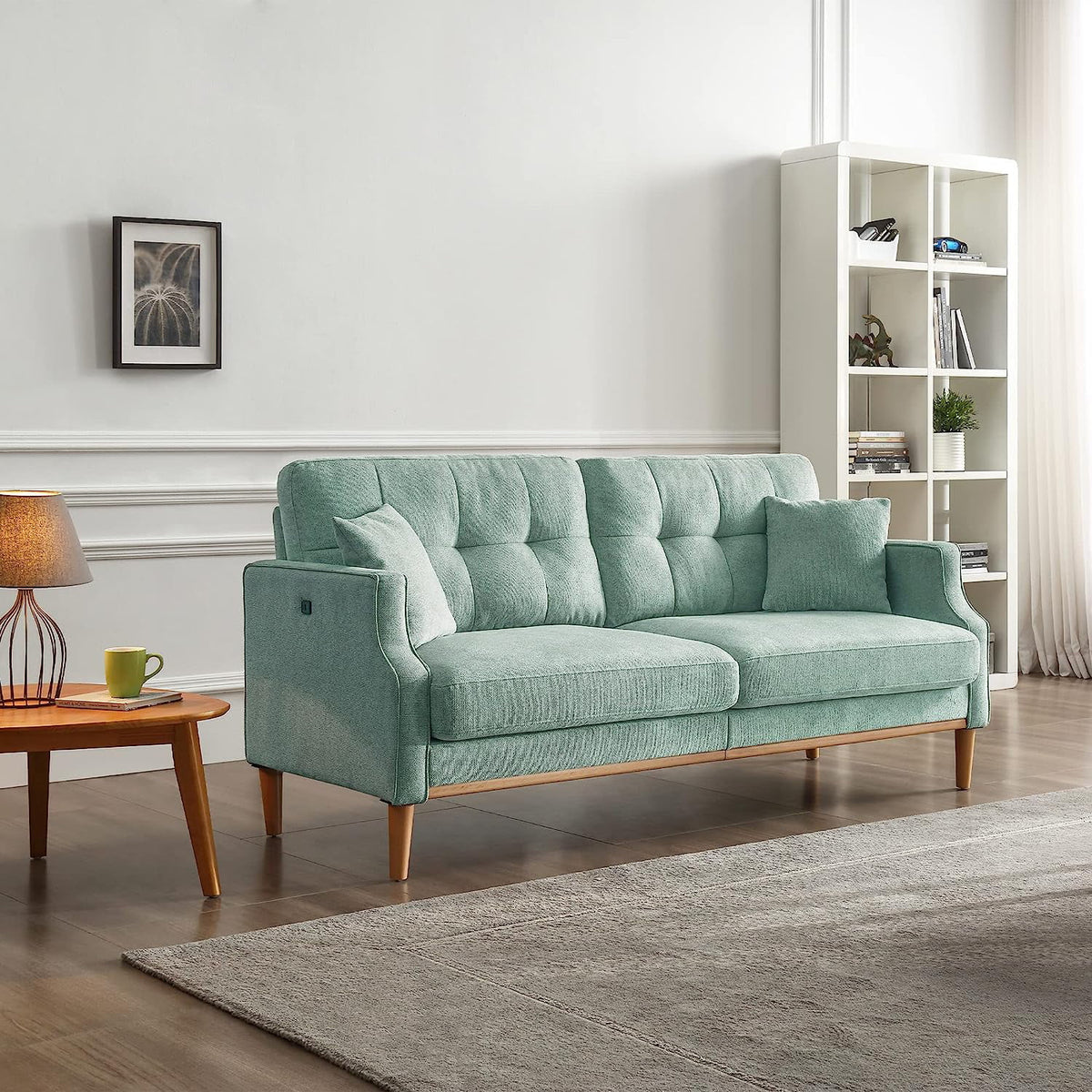 Mid-Century Modern 3 Seat Sofa Couch H551173