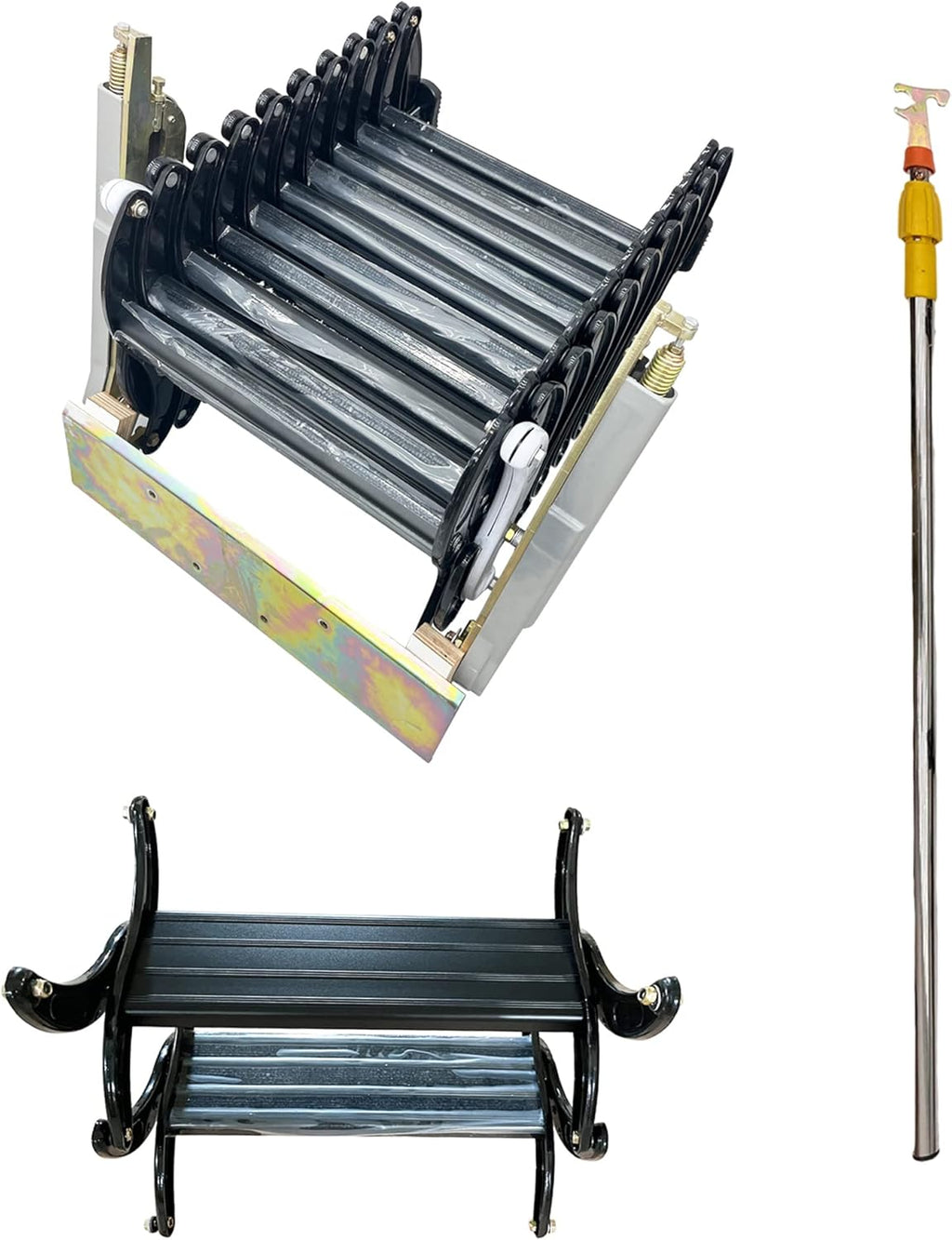 12 Steps Alloy Folding Attic Ladder V73508