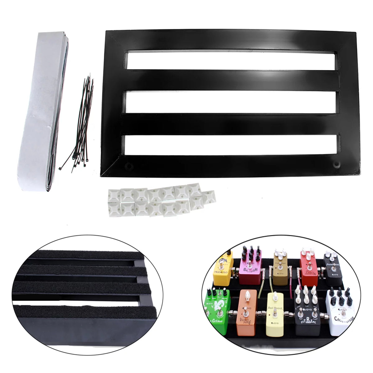 Electric Guitar Effect Pedal Board Storage Bag T446