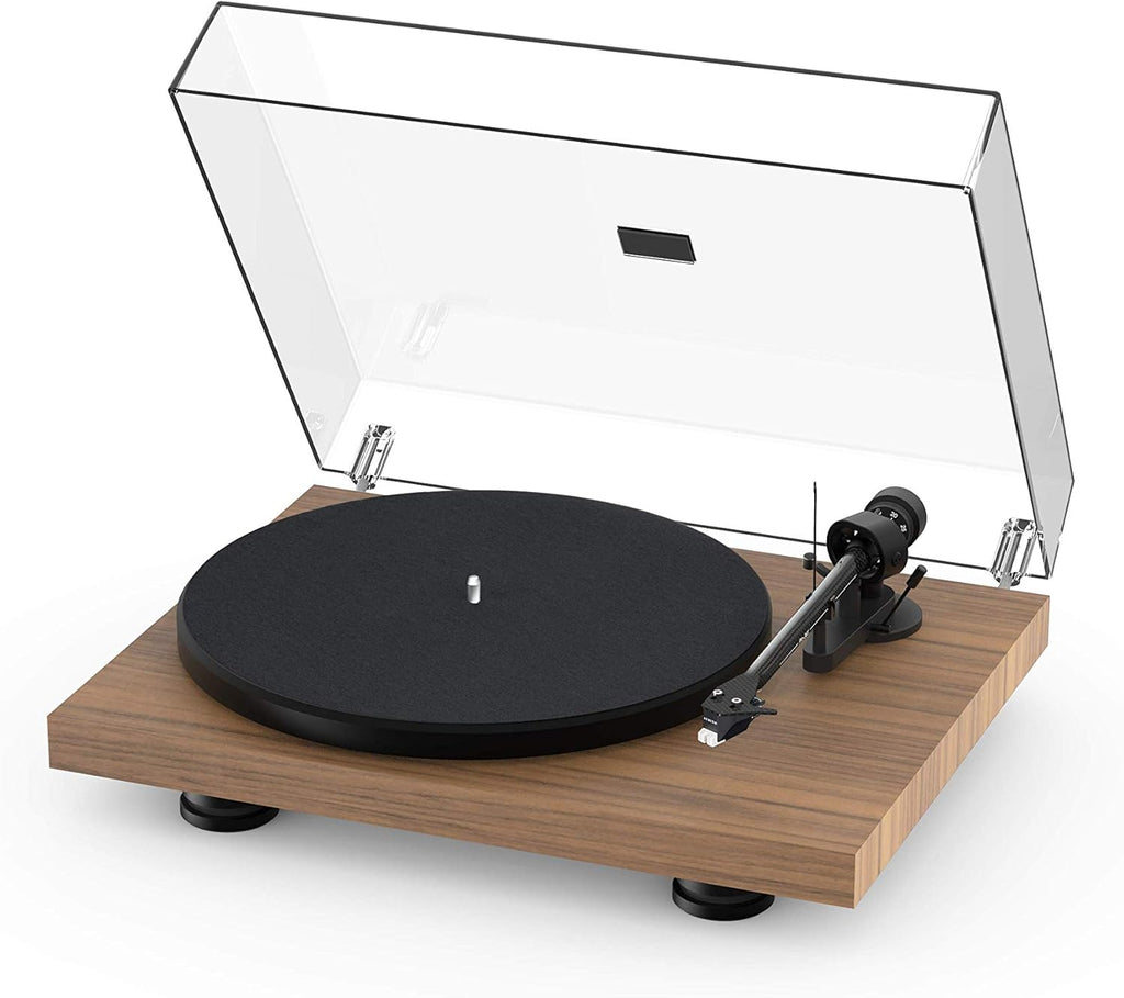 Satin Steel Blue Turntable with Carbon Fiber Tonearm X27616