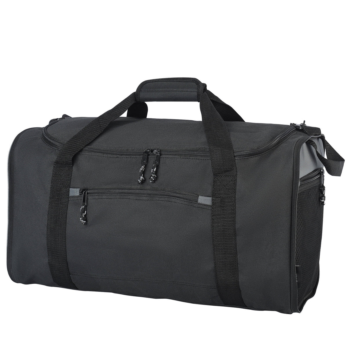 Collapsible Sport and Travel Duffel Bag, Black D295