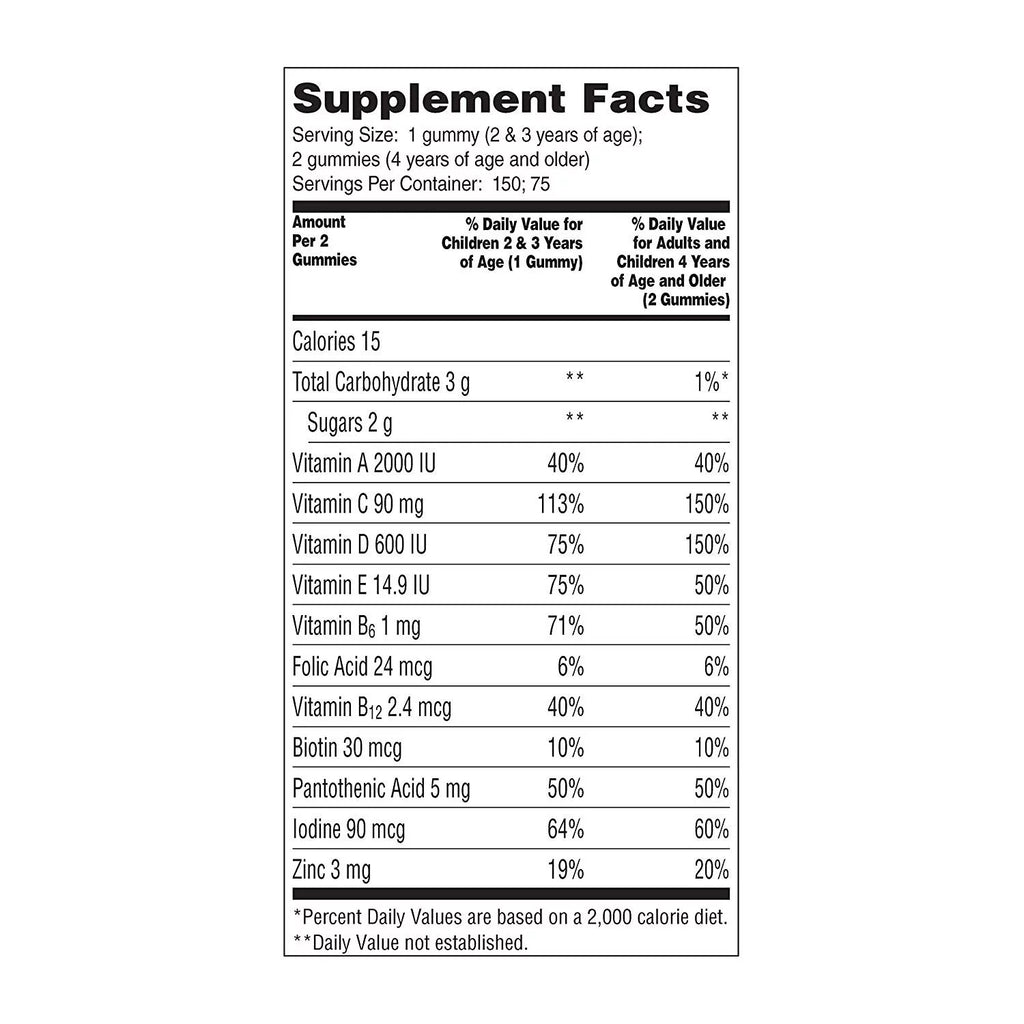 150 Count Gummies H7118