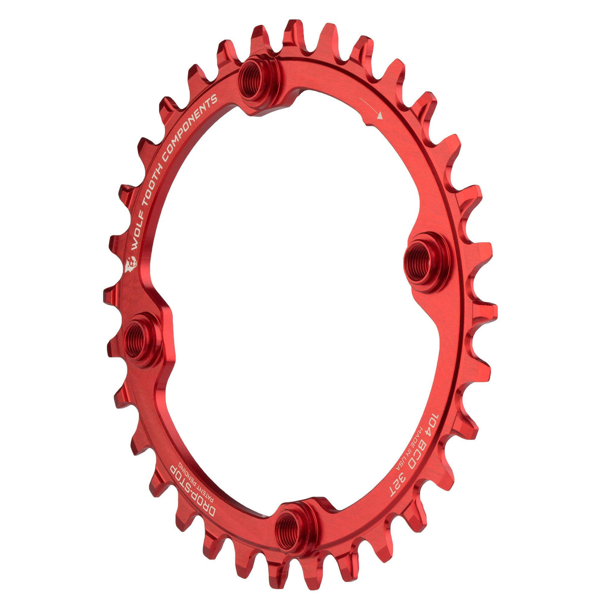 34T 104 BCD 4-Bolt Chainring P976