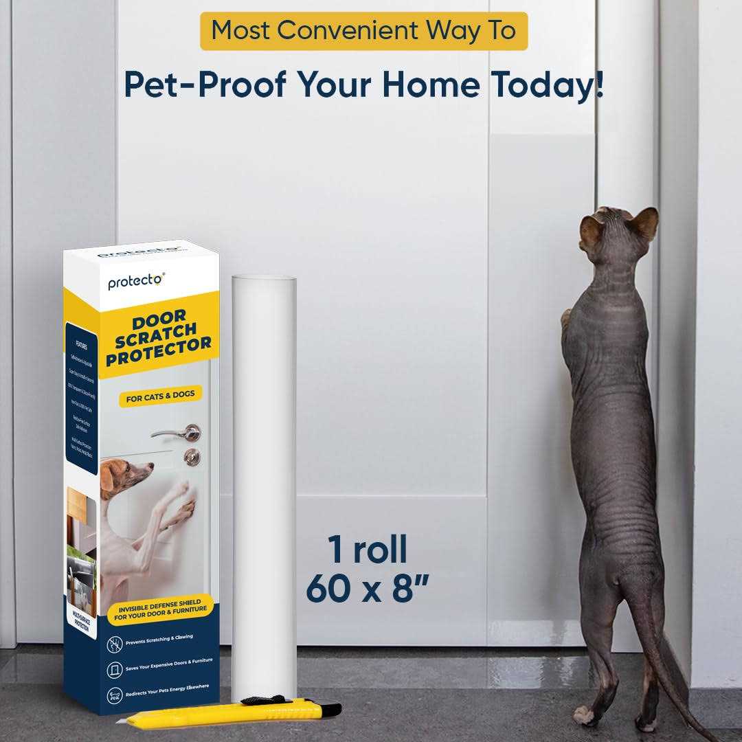 Pet Scratch Protector Door Guard Wood Furniture Shield X240