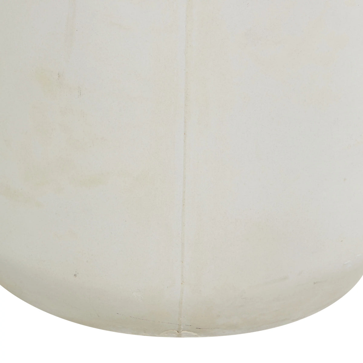White Industrial Fiber Clay Outdoor Cylindrical Foot Stool G71457
