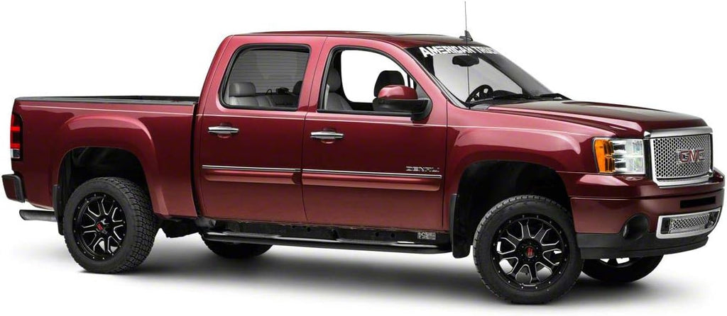 Black 3-Inch Side Step Bars L6545