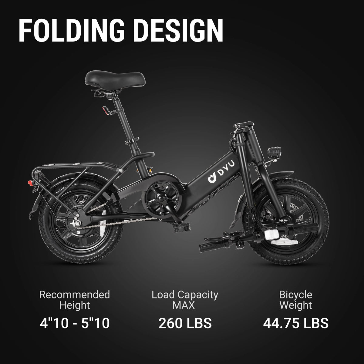 14 Folding Electric Bike 350W 36V 7.5AH L97388