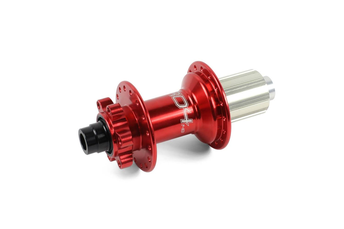 Hope Pro 4 Rear 28H 148mm 12mm Shimano Steel Freehub Red R319