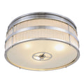 Polished Nickel 3-Light Flush Mount A791407
