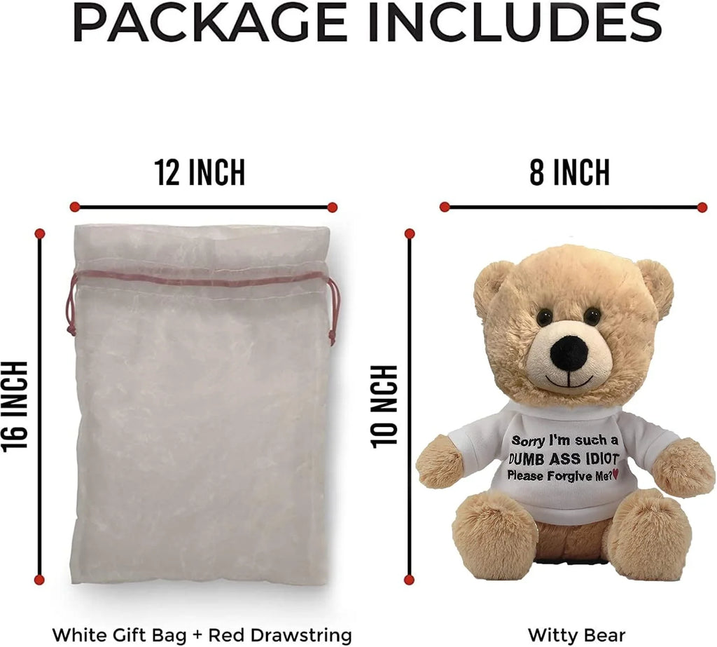 Teddy Bear with Gift Bag V90048