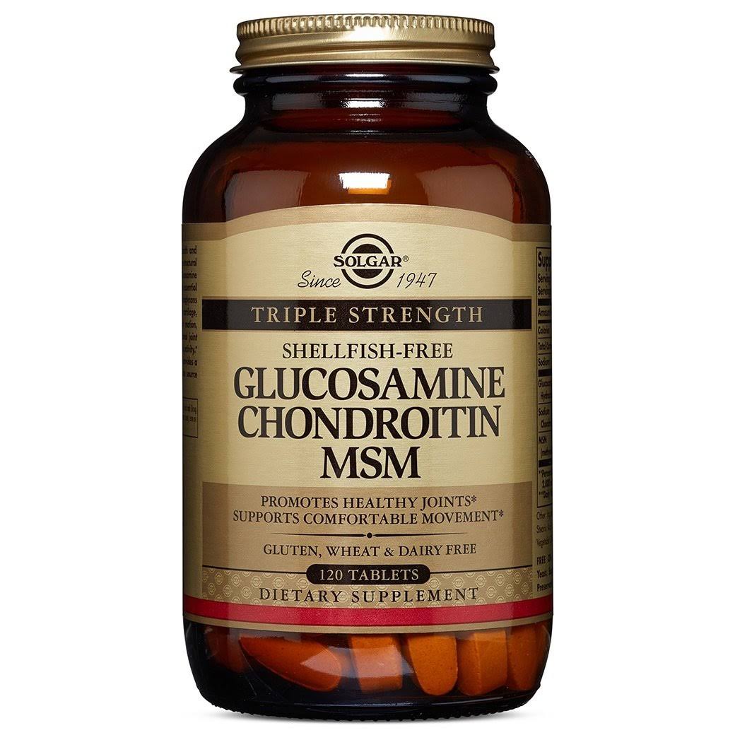Triple Strength Glucosamine Chondroitin MSM 120 Tablets H548865