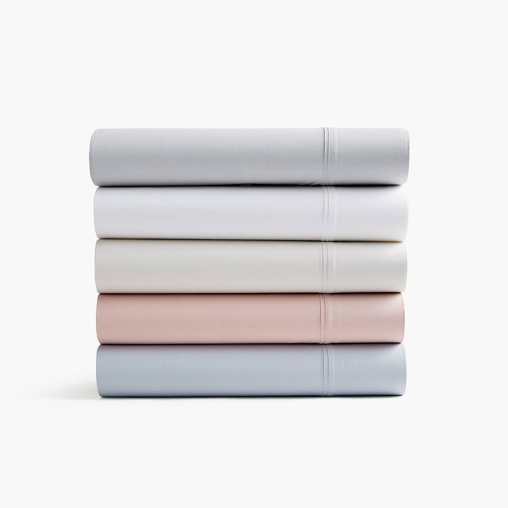 Cal King Organic Percale Sheet Set in Taupe C2284