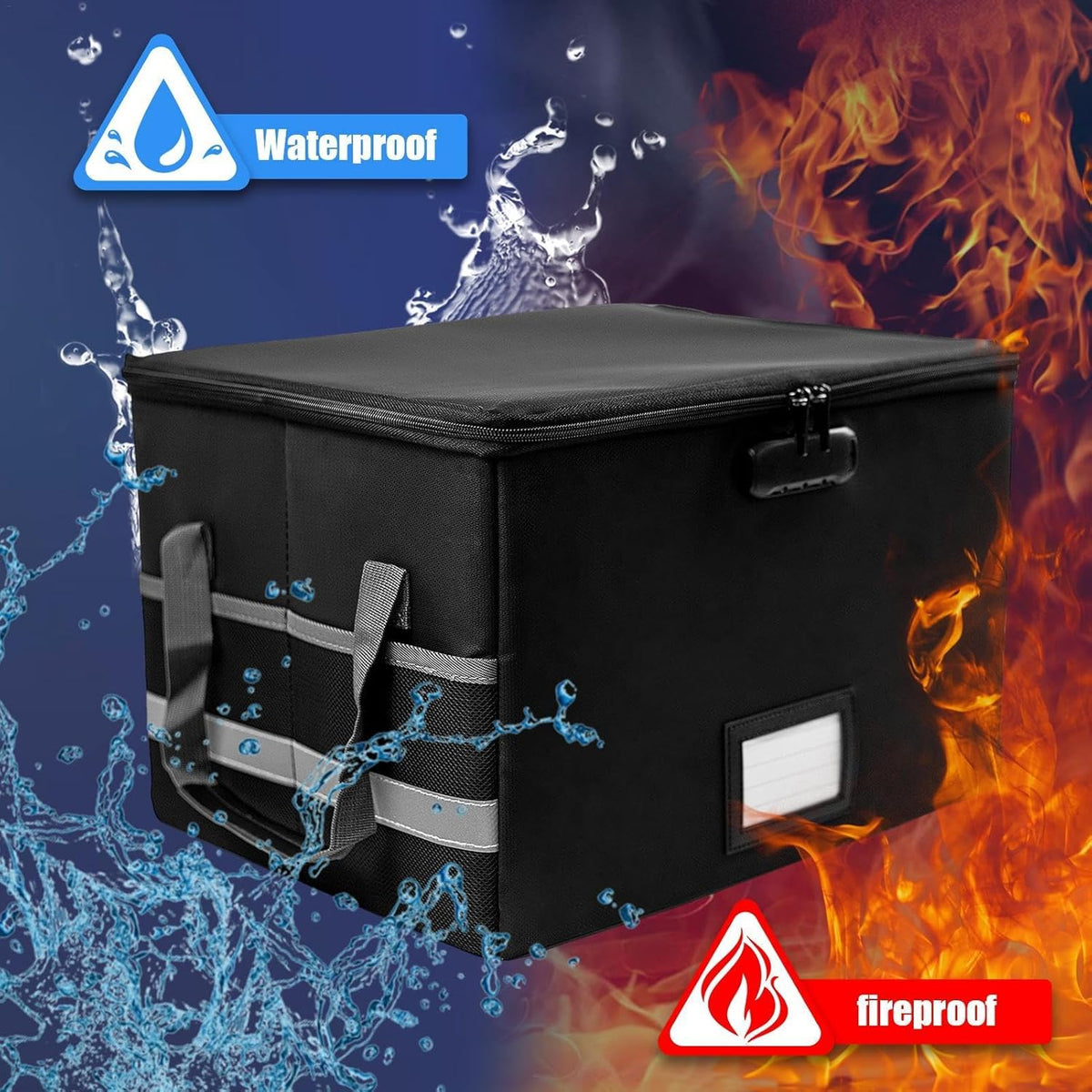 Fire Proof Storage Box with Lock F447
