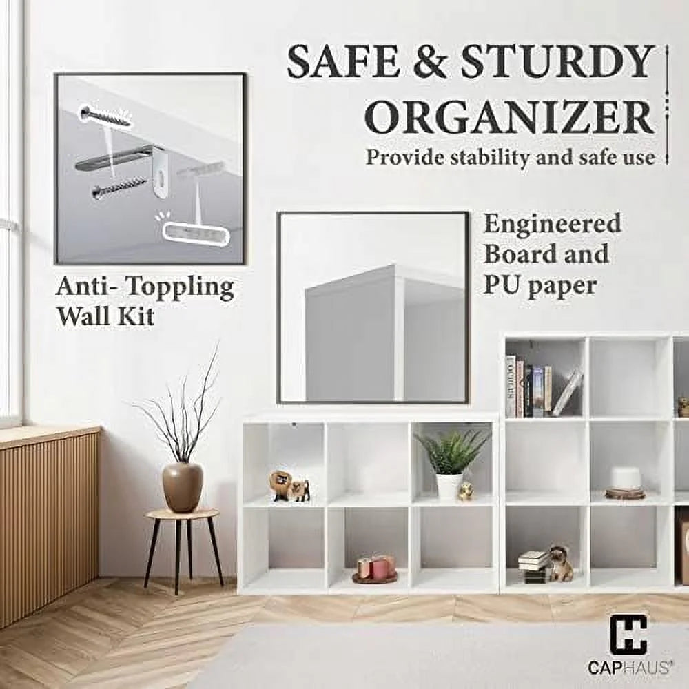 13-Inch Cube Organizer Bookcase E695
