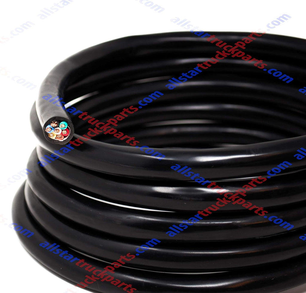 Heavy Duty 14 Gauge 7 Way Insulated Copper Wire 50 FT Roll M937