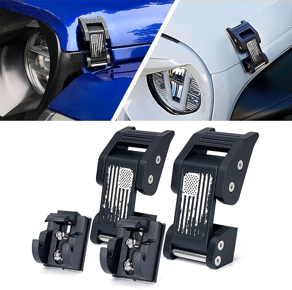 Aluminum Hood Latches Pack of 2 K975
