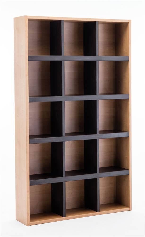 Maple Espresso Bookcase L724