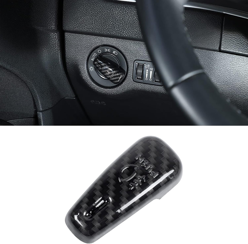 Headlight Control Switch Knob Cover Trim (Red) N368