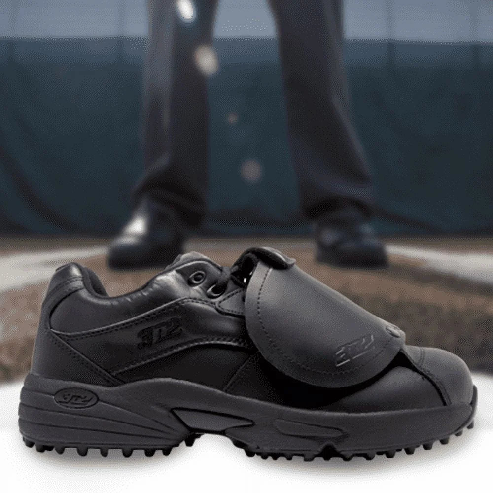 Black Patent Leather Baseball Cleat W33056
