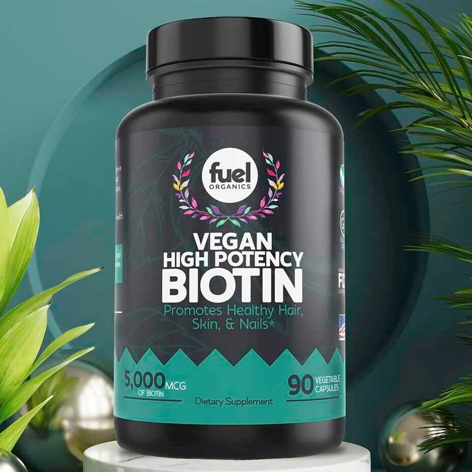 Biotin 5000mcg Supplement 90 Capsules Q762