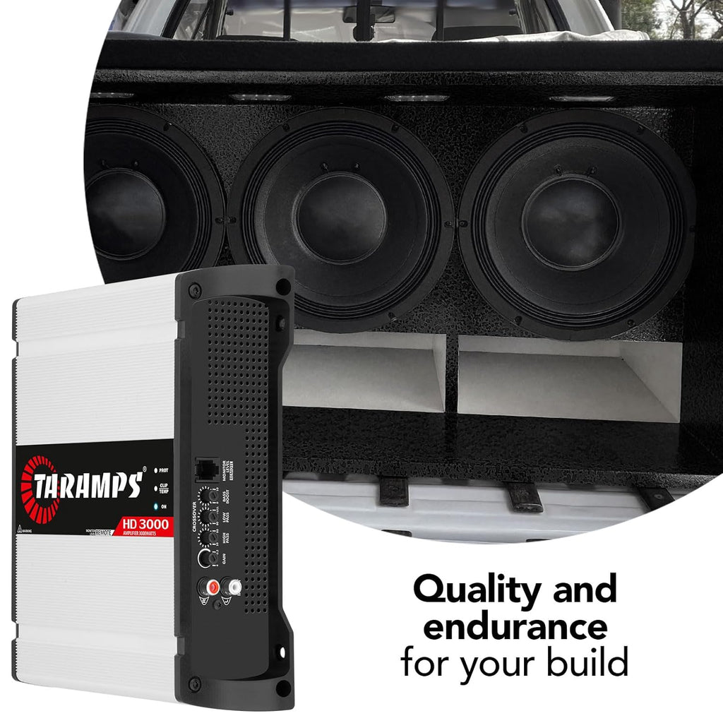 White 3000 Watts RMS 1 Channel Car Audio Amplifier C210367
