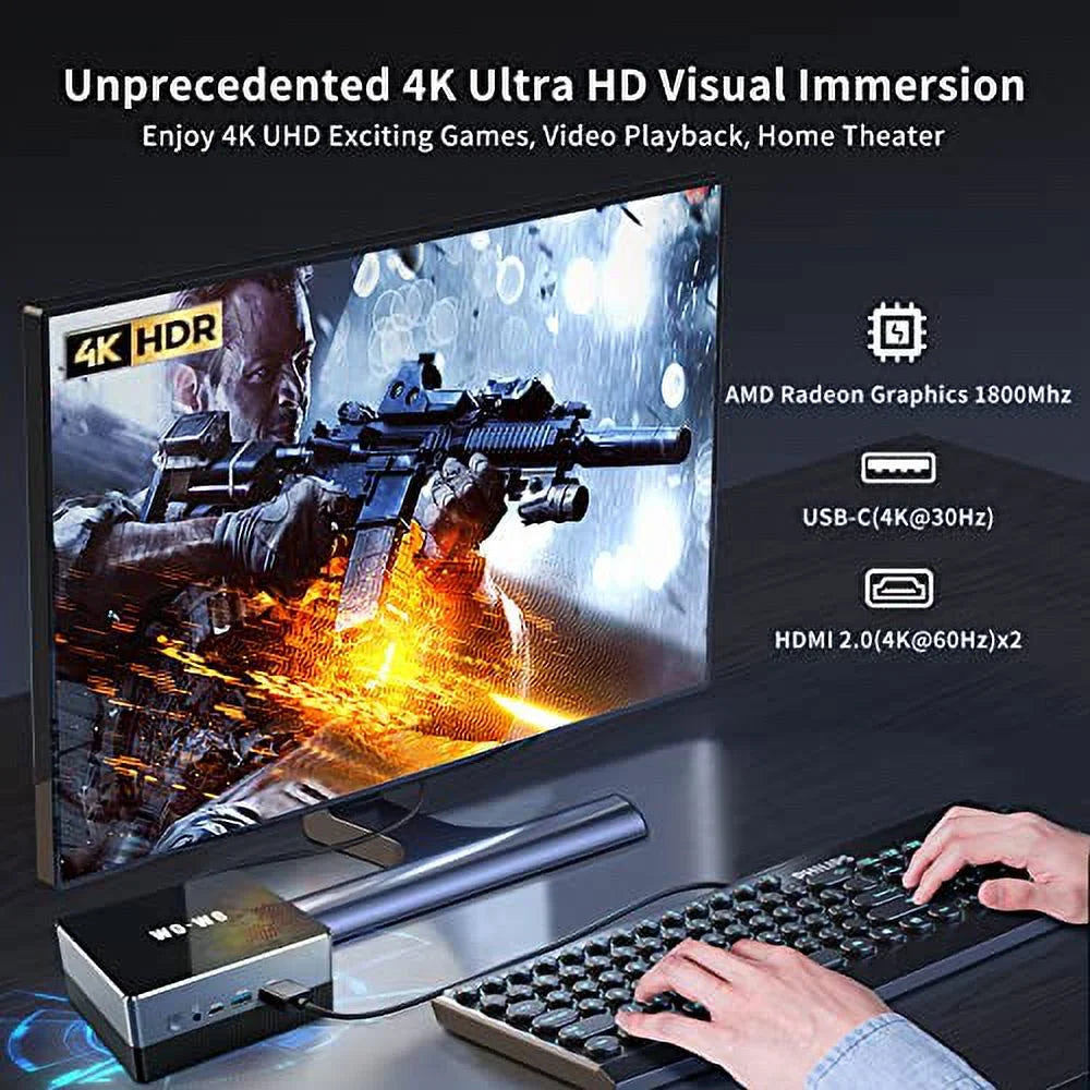 Intel i5 Mini PC 8GB DDR4 256GB M.2 SSD G985002