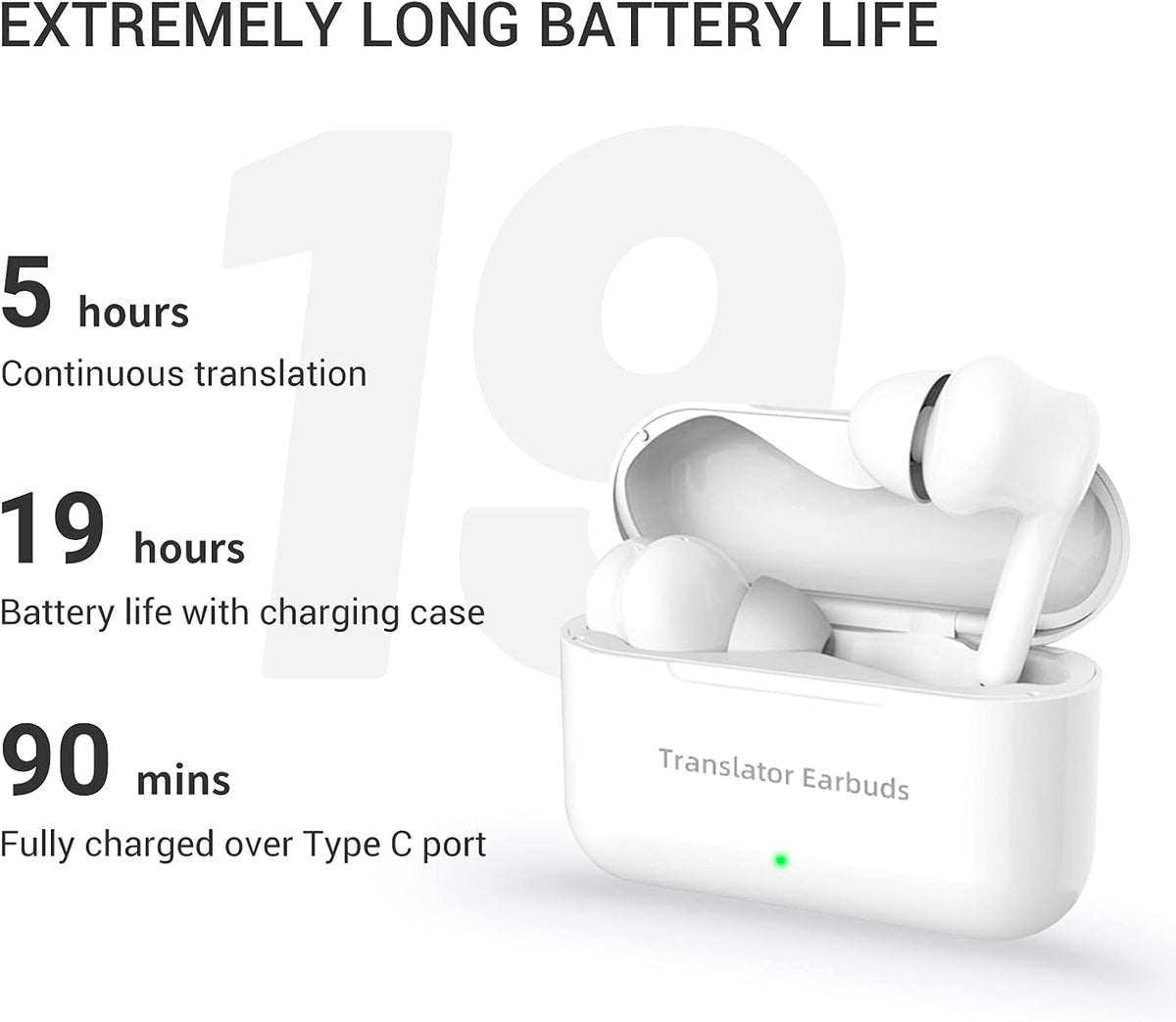 Wireless Translator Earbuds with APP M6881