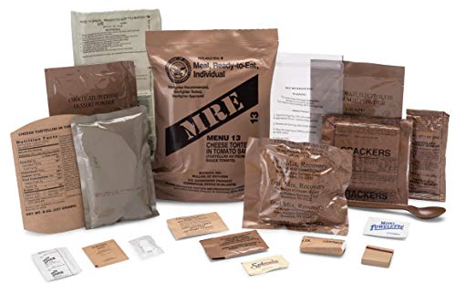 Variety Pack of 12 Freeze Dried MRE Kit L189189