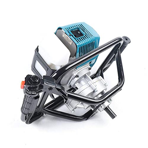 52cc Gas Powered Earth Auger Post Hole Digger Borer Fence Ground Drill 4inch 6inch 8inch Bits W990