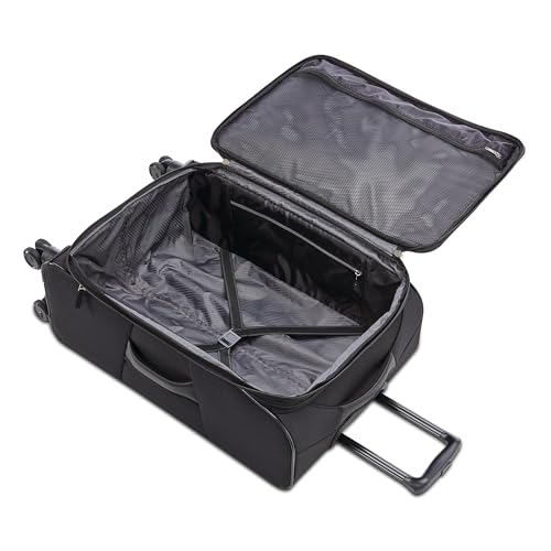 20 Spinner Softside Luggage with Spinner Wheels, Classic Blue J850019