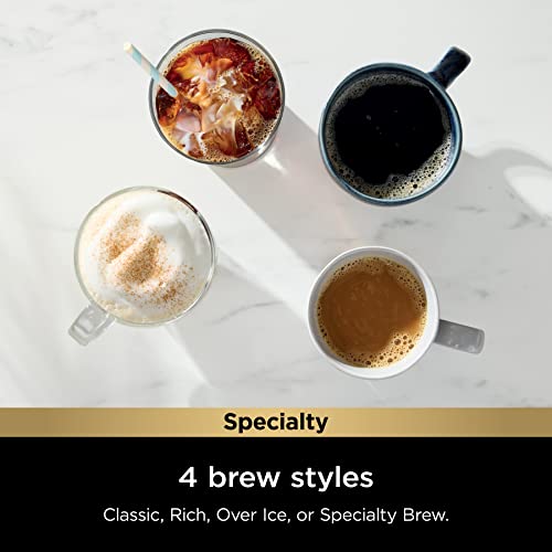 Sage Green Single-Serve Coffee Maker with Built-In Milk Frother P8057
