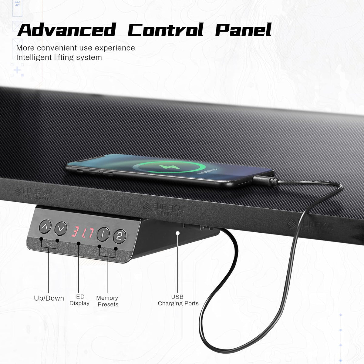 L-Shaped Electric Standing Desk T611776