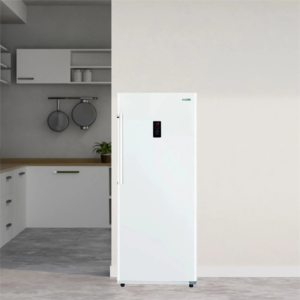 17 cu.ft. Convertible Upright Freezer/Refrigerator in white W124