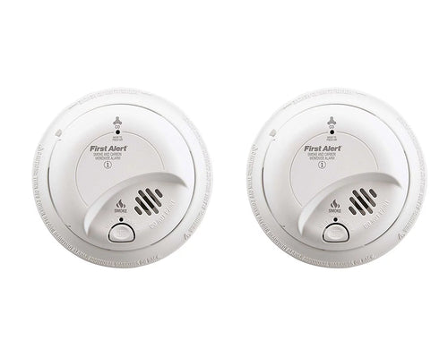 2 Pack 120 Volt Combination Smoke And Carbon Monoxide Detector V815