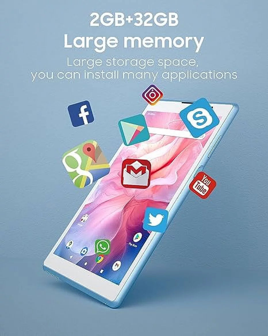 Android Tablet 8 inch 32GB Storage 1280x800 IPS HD Touchscreen M440