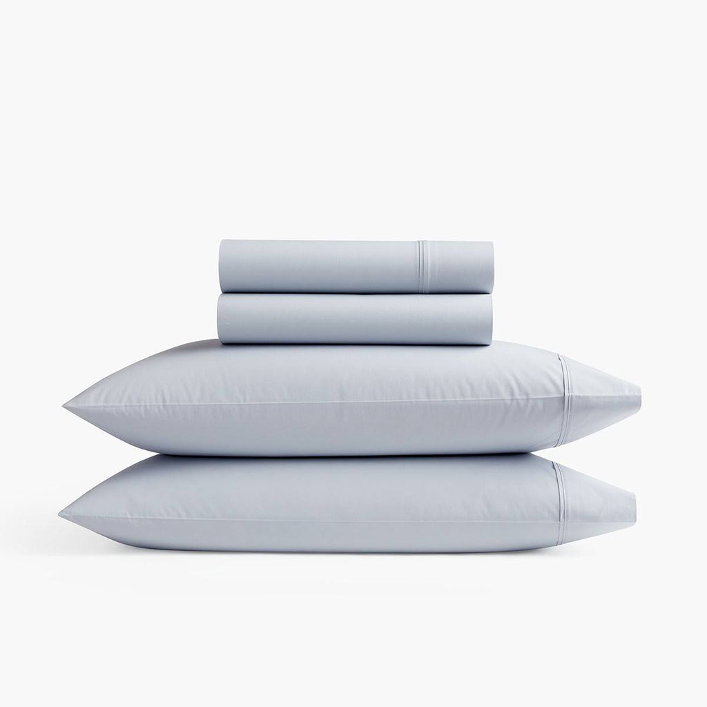 Cal King Organic Percale Sheet Set in Taupe C2284