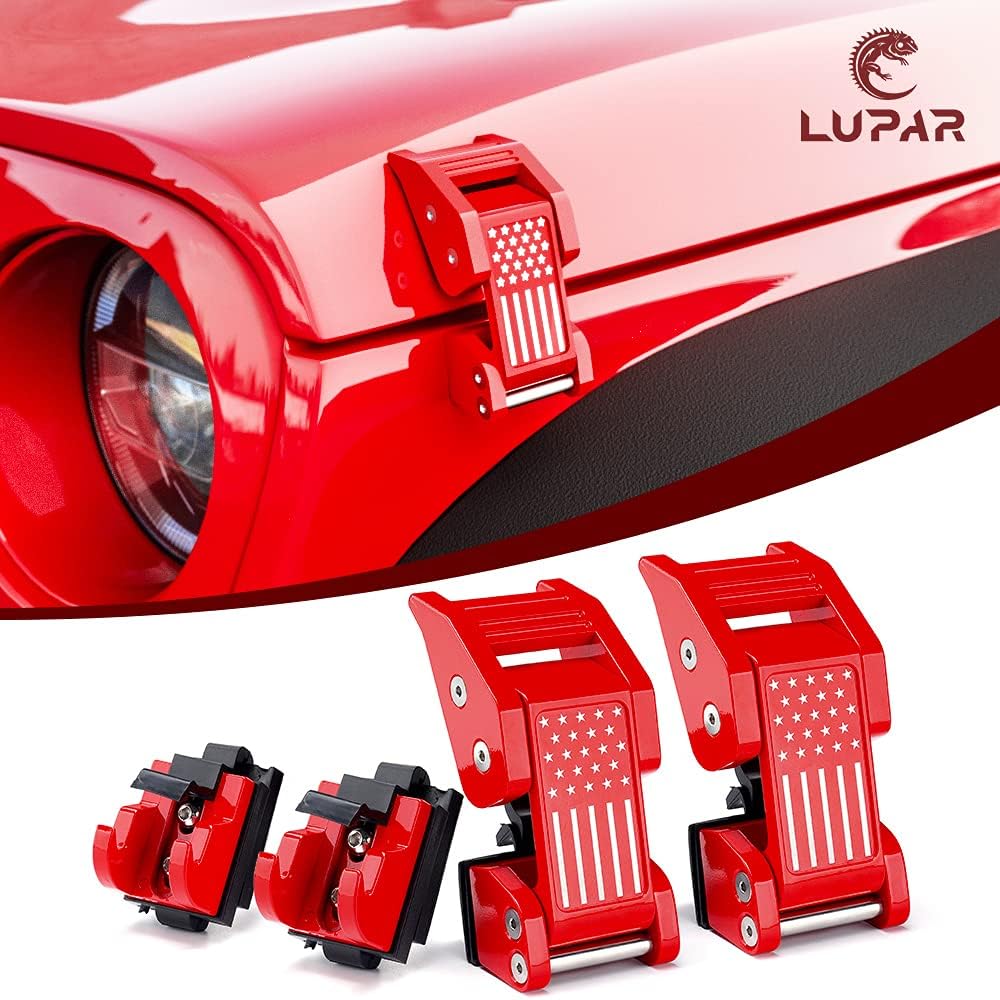 Aluminum Hood Latches Pack of 2 K975