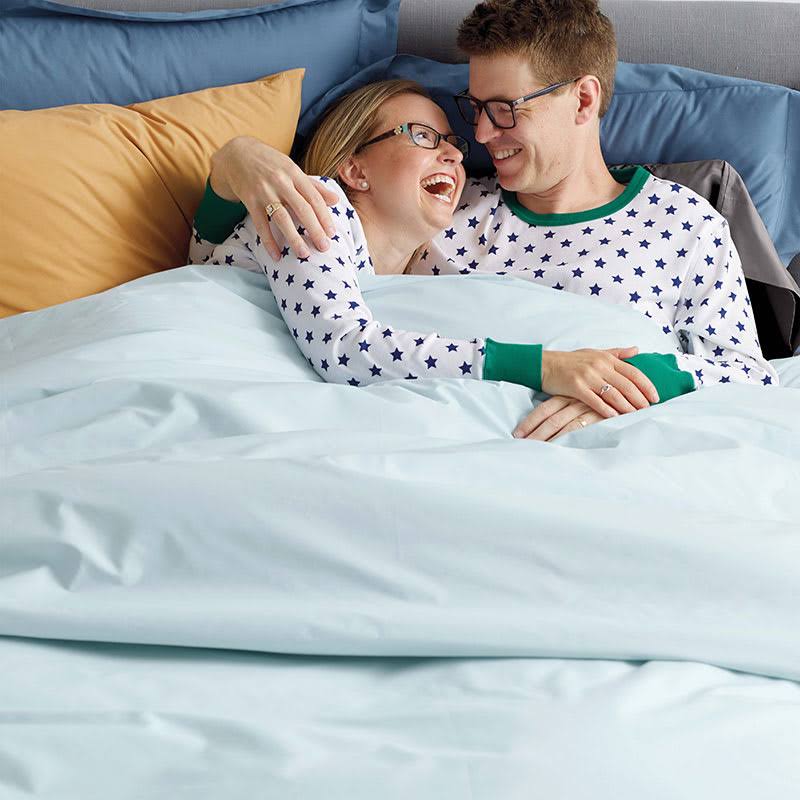 Graphite 300-Thread Count Cotton Percale King Fitted Sheet J77709