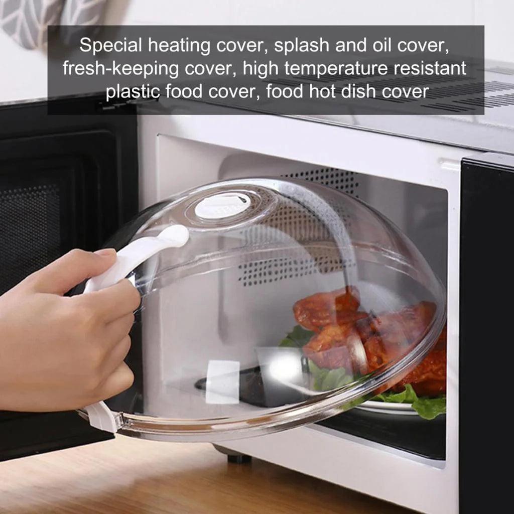 Microwave Plate Lid with Handle D39085