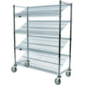 Angled Shelf Cart Z5005
