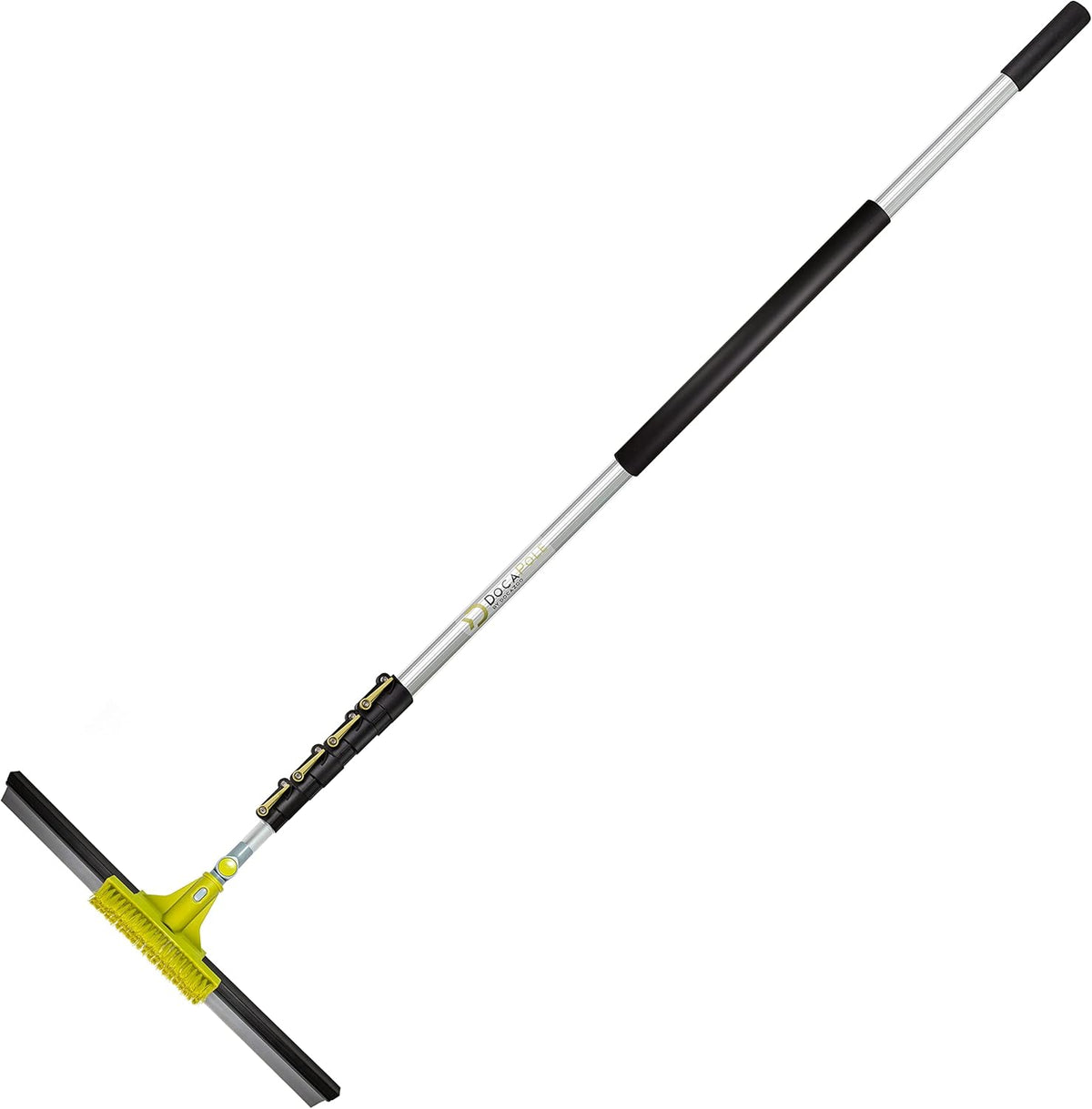 6-24 Foot Extension Pole with Squeegee and Grout Brush Z33589