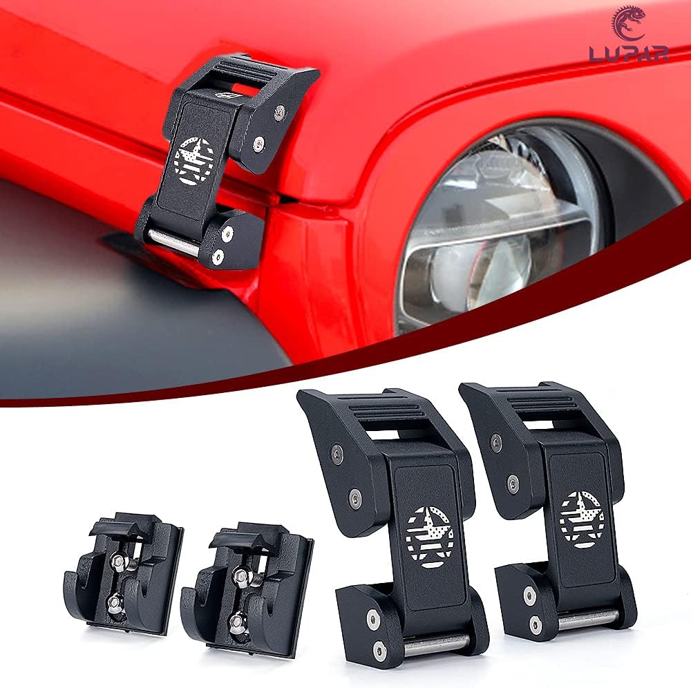 Aluminum Hood Latches Pack of 2 K975