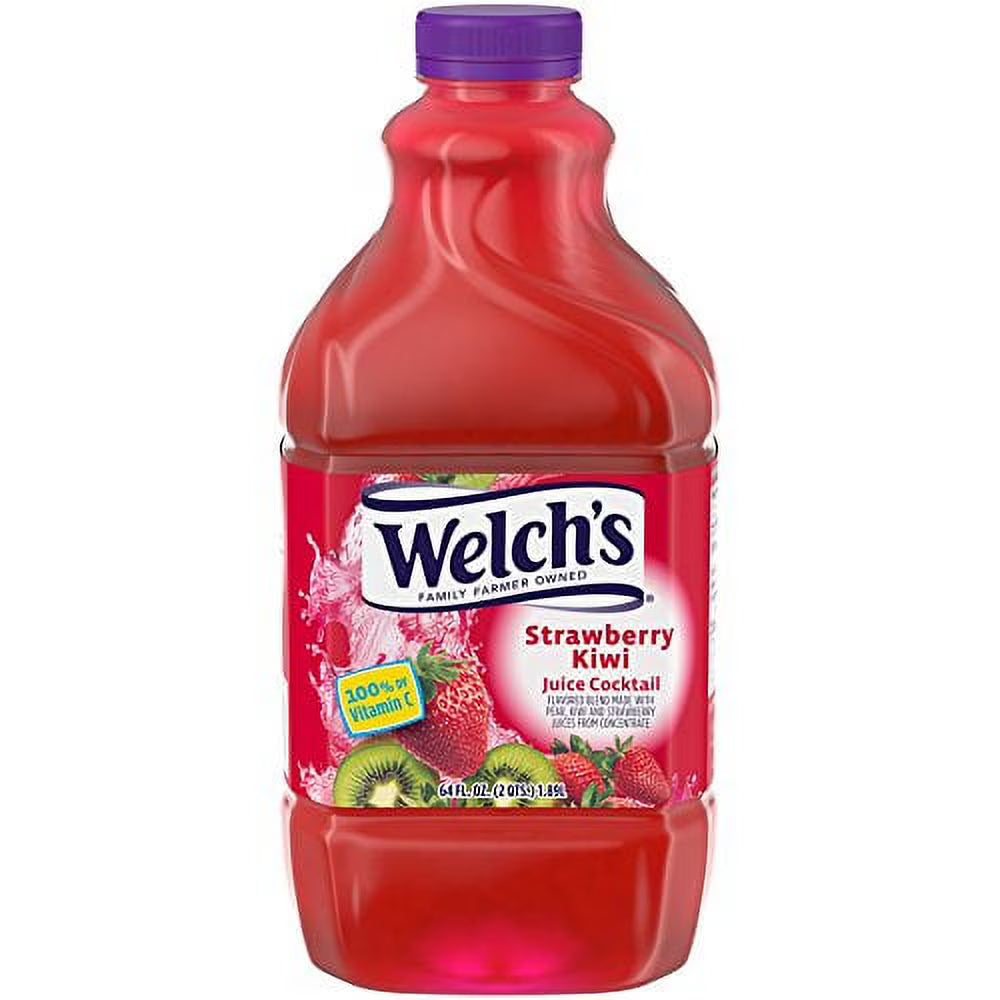 Strawberry Kiwi Cocktail Juice, 64 Ounce (Pack of 24) V705242