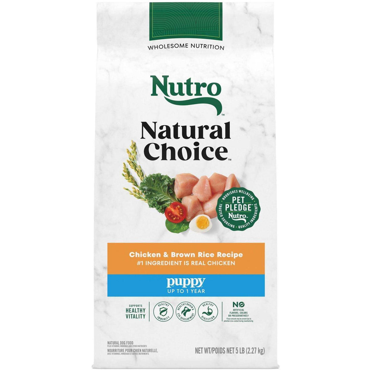 Chicken & Brown Rice Puppy Dog Food S55819