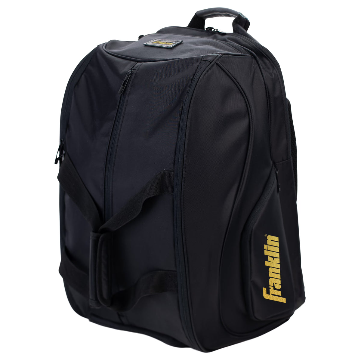 Black Hybrid Pickleball Backpack Duffle Bag T381260