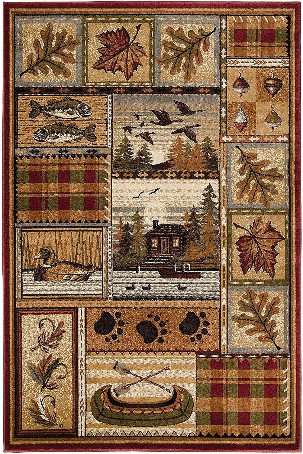 2 Feet X 3 Feet Area Rug Carpet D492405