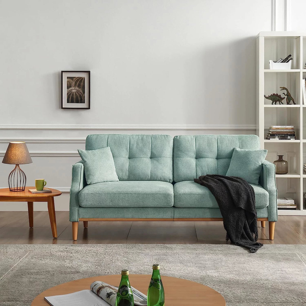Mid-Century Modern 3 Seat Sofa Couch H551173