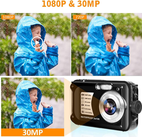 10FT Waterproof Full HD Underwater Camcorder C813