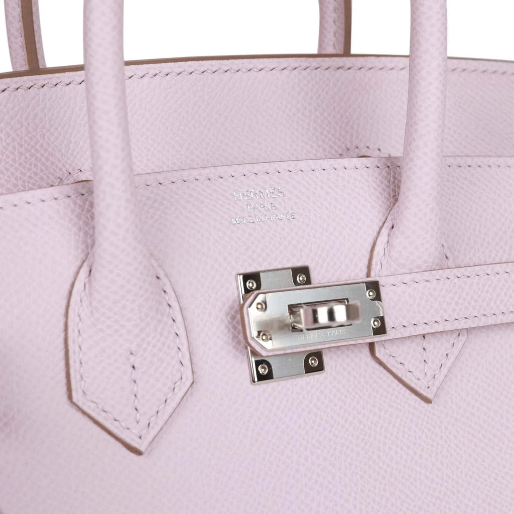 Mauve Pale Epsom Handbag U40885