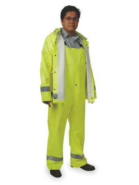 Yellow/Green XL Rain Jacket D379